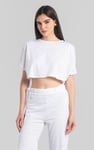 Wide Trouser And Crop Blouson Sleeve Top Set
