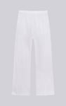 Wide Trouser And Crop Blouson Sleeve Top Set