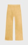 Wide Trouser And Crop Blouson Sleeve Top Set