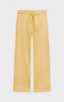 Wide Trouser And Crop Blouson Sleeve Top Set