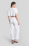 Wide Trouser And Crop Blouson Sleeve Top Set