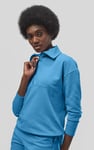 Women’s Quarter Zip Relaxed Sweatshirt and Short Set | Enorsia