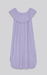 Off Shoulder Ruffle Jersey Dress