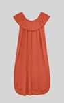 Off Shoulder Ruffle Jersey Dress