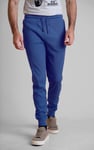Ribbed Jersey Slim Fit Zip Pockets Joggers