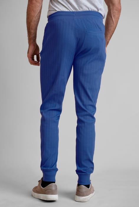 Men's Cotton Ribbed Jersey Slim Fit Joggers