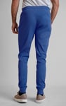 Ribbed Jersey Slim Fit Zip Pockets Joggers