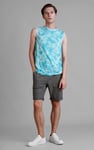 Contrast Waistband Regular Fit Shorts