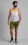 Contrast Waistband Regular Fit Shorts