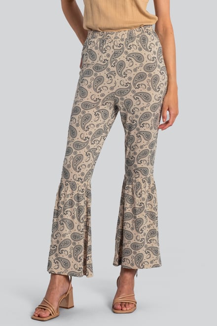 Paisley Printed Flared Sharara Pant
