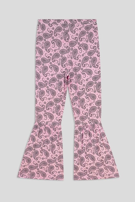 Paisley Printed Flared Sharara Pant