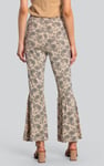Paisley Printed Flared Sharara Pant