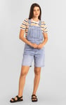 Womens Denim Short Dungaree