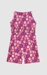 Smocked Waist Floral Printed Playsuit