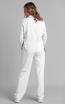100% Cotton Solid Long Sleeve Shirt and Trouser Set
