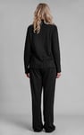 100% Cotton Solid Long Sleeve Shirt and Trouser Set
