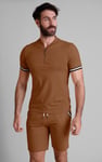Men's Jersey T-Shirt & Shorts Lounge Set