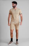 Men's Jersey T-Shirt & Shorts Lounge Set