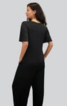 Ankle Length Wide Leg Jumpsuit