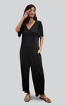 Ankle Length Wide Leg Jumpsuit