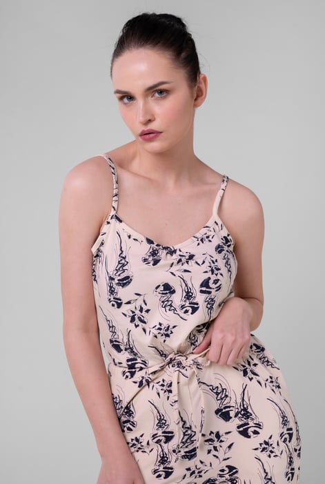Women's Pink Slim Fit Cami Jumpsuit
