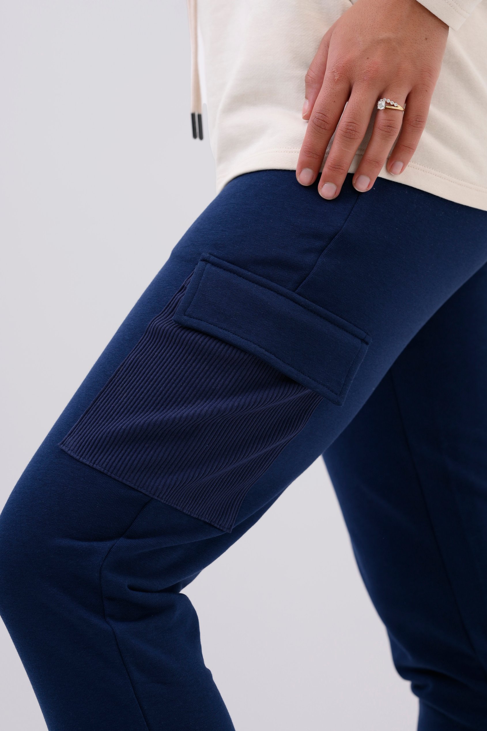 Womens Jersey Utility Jogger