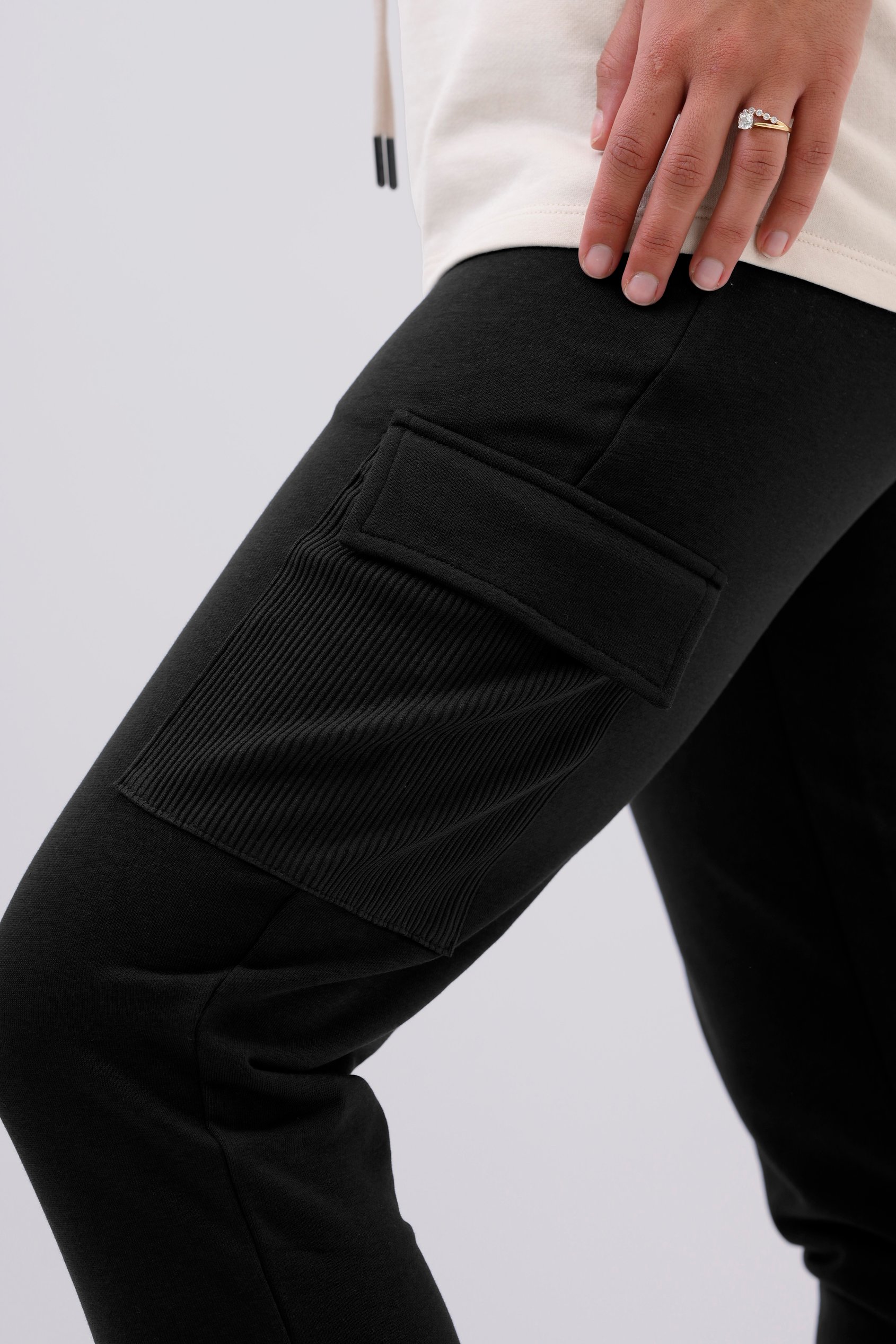 Womens Jersey Utility Jogger