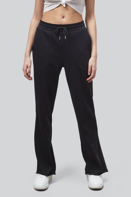 Pin Tuck Front Jersey Trousers