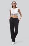 Pin Tuck Front Jersey Trousers