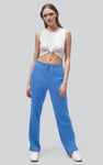 Pin Tuck Front Jersey Trousers