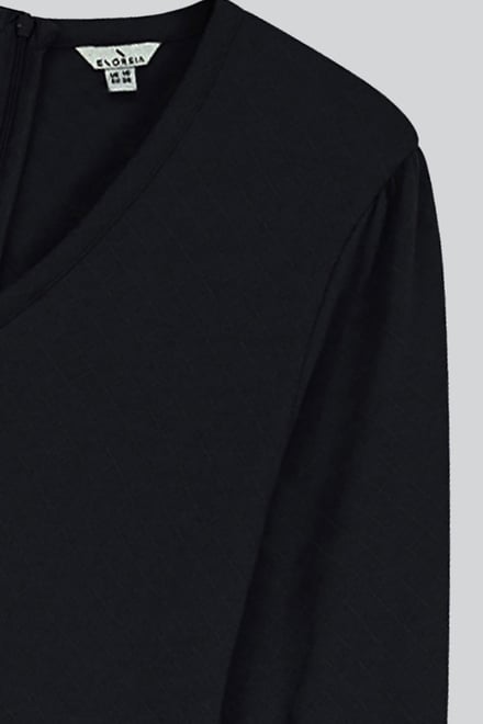 Women Long Sleeve Wrap Jumpsuit