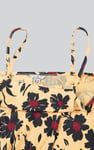 Smocked Waist Floral Printed Jumpsuit