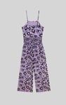 Smocked Waist Floral Printed Jumpsuit