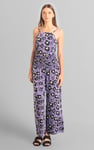 Smocked Waist Floral Printed Jumpsuit