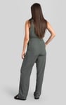 Women’s Sleeveless Blended Fabric Jumpsuit