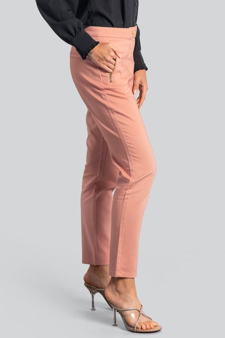 Stretch Slim Side Zip Pocket Trouser