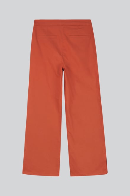 Women’s Relaxed Twill Wide Leg Trouser | Enorsia