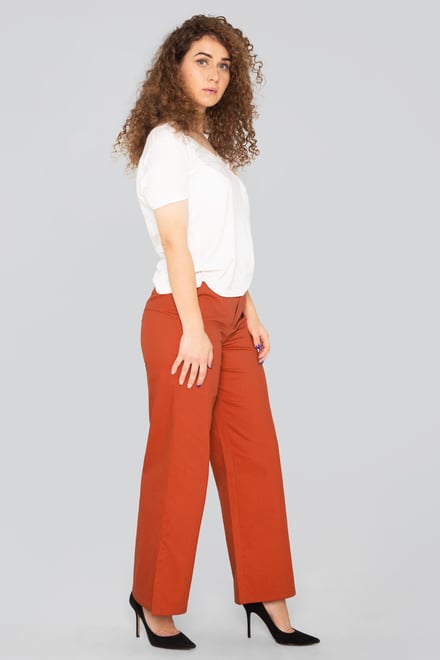 Women’s Relaxed Twill Wide Leg Trouser | Enorsia