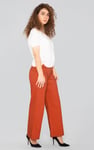 Women’s Relaxed Twill Wide Leg Trouser | Enorsia