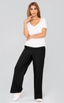 Women’s Relaxed Twill Wide Leg Trouser | Enorsia