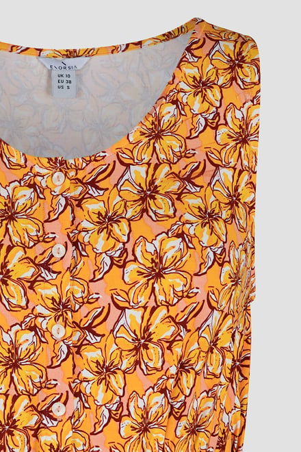Wild Flower Print Playsuit