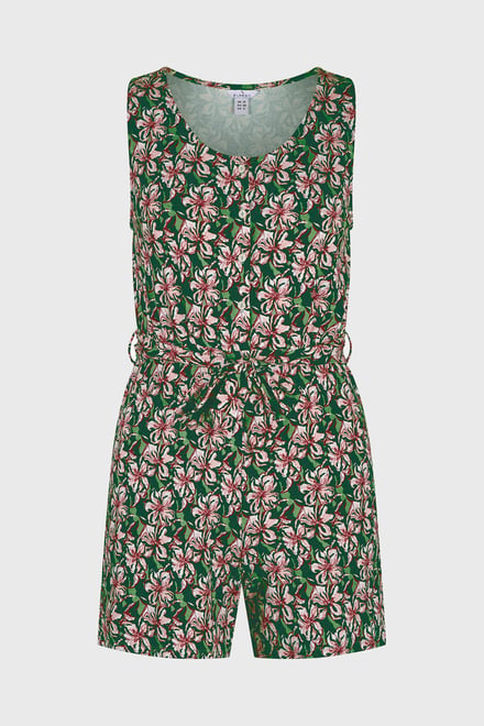 Wild Flower Print Playsuit