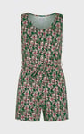 Wild Flower Print Playsuit