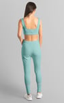 Reflective Print Bodycon Active Jumpsuit