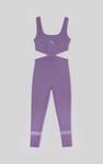 Reflective Print Bodycon Active Jumpsuit
