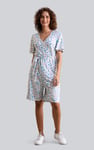 Womens Daisy Floral Print Ribbed Playsuit