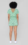 Roll up Sleeves AOP Play Suit