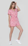 Roll up Sleeves AOP Play Suit