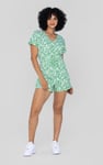 Roll up Sleeves AOP Play Suit