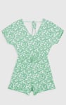 Roll up Sleeves AOP Play Suit